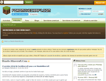 Tablet Screenshot of forominecraft.com